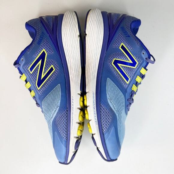 New Balance 1865 V1 Walking Running Sneakers Shoes Purple Yellow Women 9.5 Wide - Picture 6 of 13